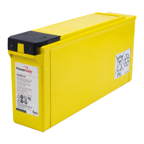 EnerSys PowerSafe V-FT Installation, operation and maintenance manual