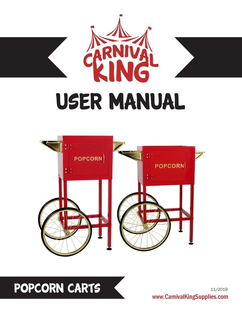 Carnival King 4 oz. user manual
