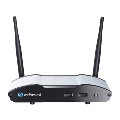 WePresent WiPG-1600w user manual
