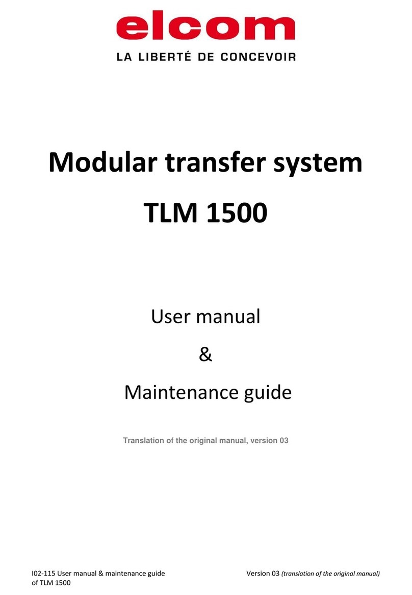 ELCOM TLM 1500 User manual & maintenance guide
