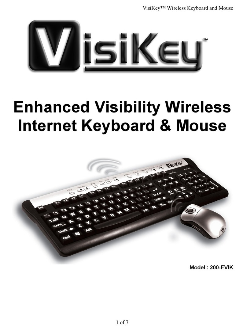 VisiKey 200-EVIK manual