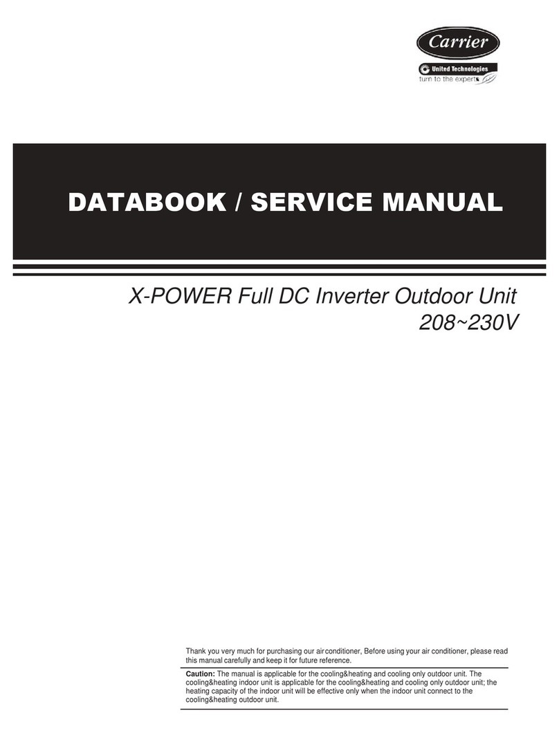 Carrier Xpower Series User manual