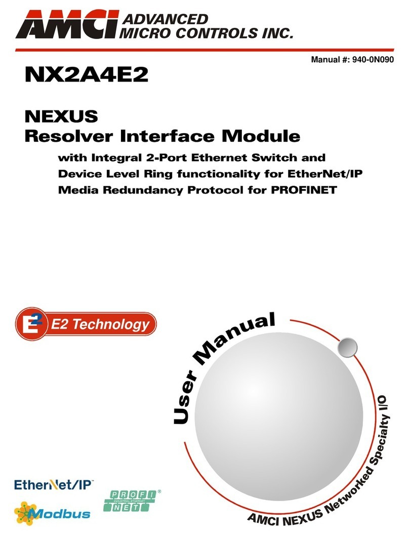 AMCI NEXUS NX2A4E2 user manual