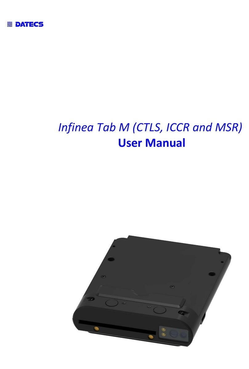 Datecs Infinea Tab M user manual