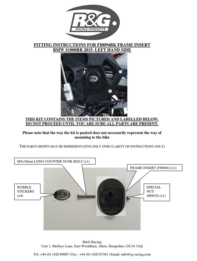 R&G FI0094BK User manual