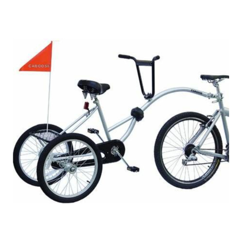 Morgan Cycle Caboose User manual