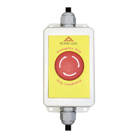 IKONIX SCI E-Stop instruction sheet