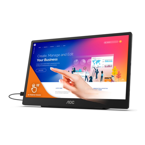 AOC 16T2 User manual