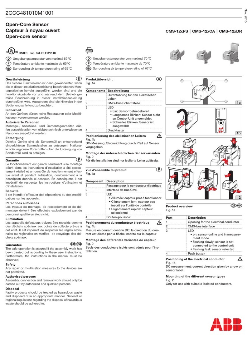 ABB CMS-12xPS installation manual