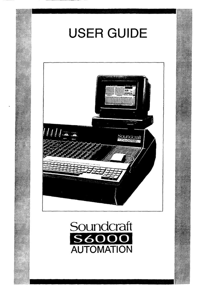 SoundCraft S6000 User manual