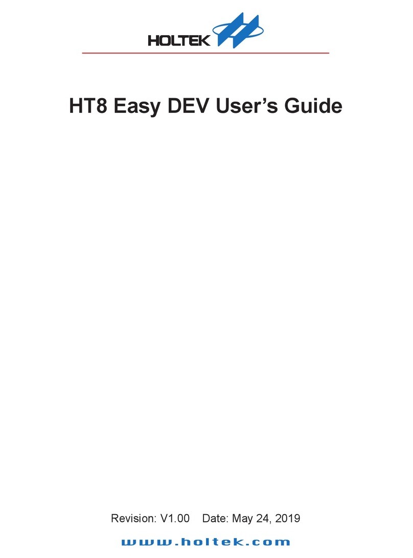 Holtek HT8 Easy DEV user guide
