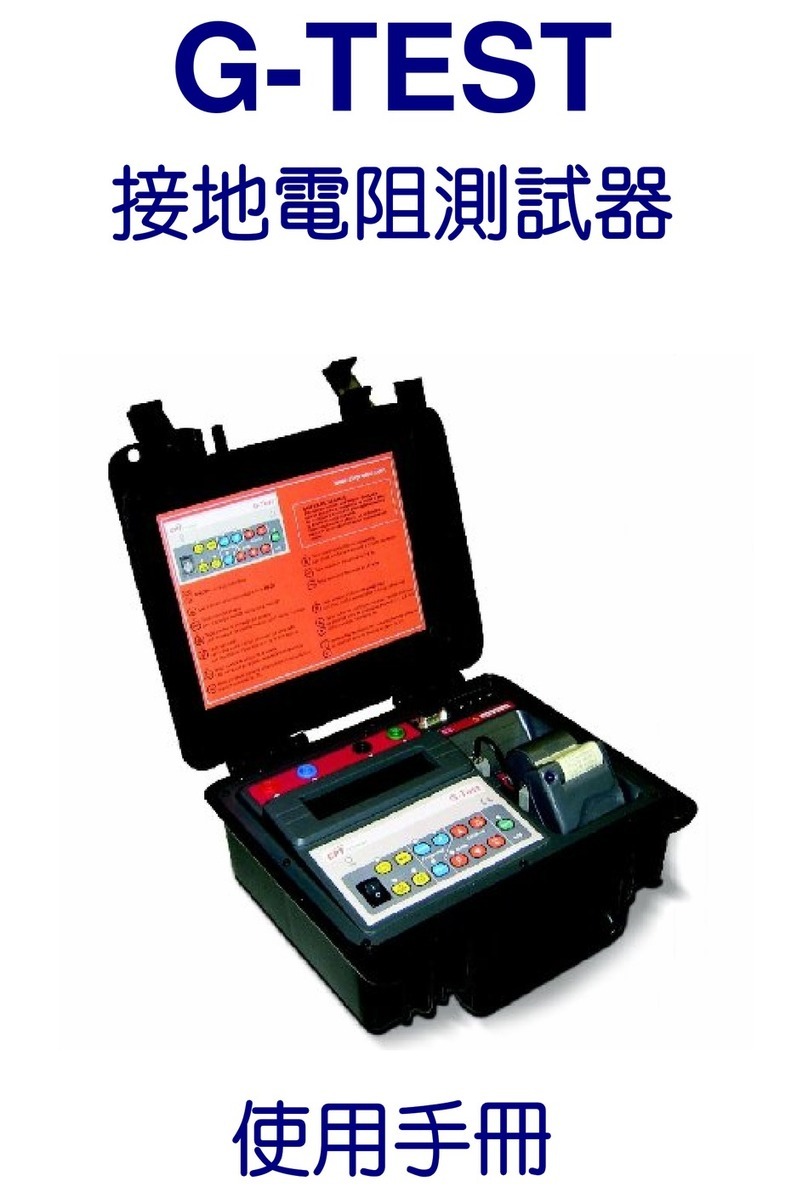 CPT G-TEST user guide