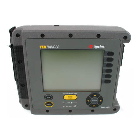 Tektronix TekRanger 2 TFS3031 User manual Tektronix TekRanger 2 TFS3031 User manual