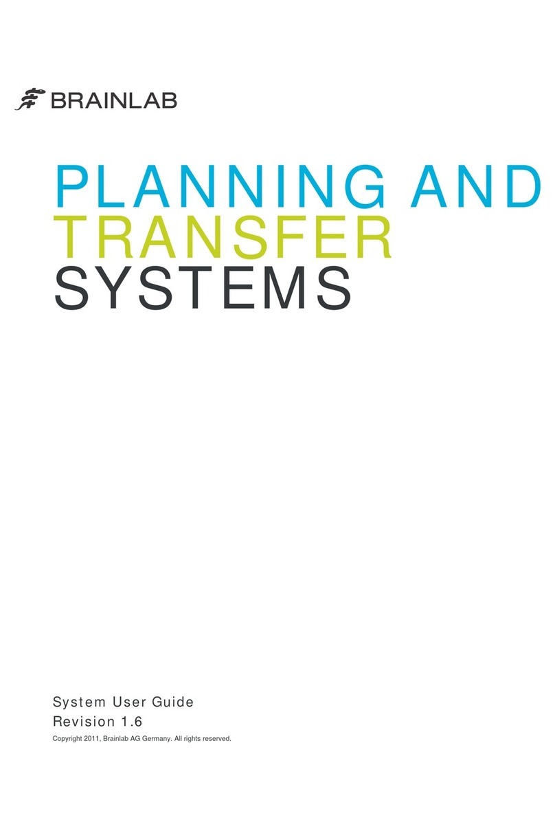 Brainlab IPLAN PERFORMANCE System user's guide