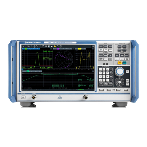 Rohde & Schwarz R&S ZNB user manual