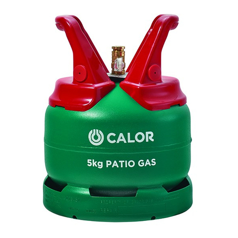 CALOR 5kg Patio Gas Technical publication CALOR 5kg Patio Gas Technical publication