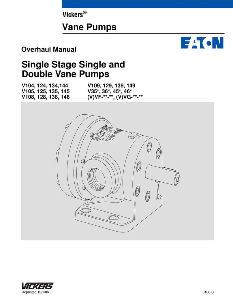 Eaton Vickers VF Series Overhaul manual