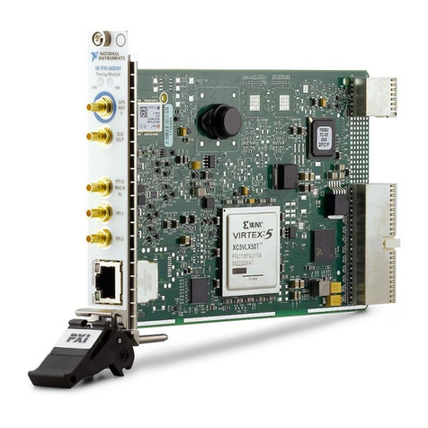 National Instruments PXI-6683 Series installation guide