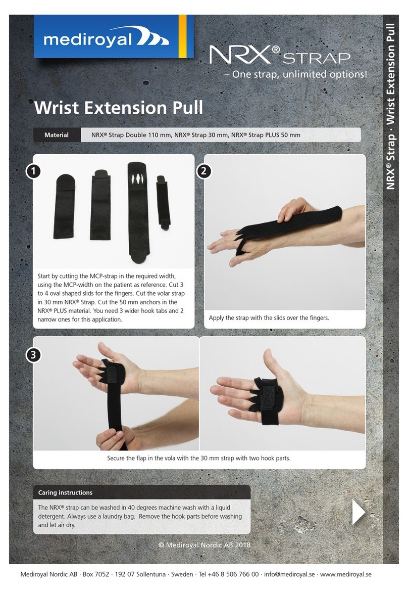 Mediroyal NRX Strap Series quick start guide