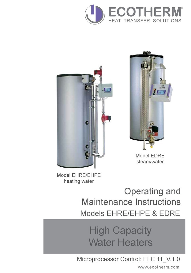 Ecotherm EHRE Operating and maintenance instructions