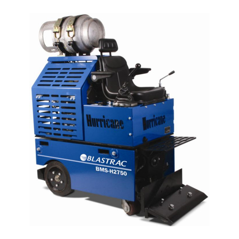 Blastrac BMS-H2750 operating manual