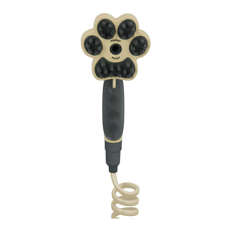 Oxygenics PAW SPA PETJET Easy installation instructions