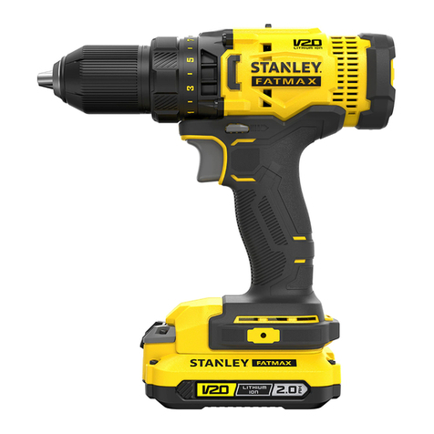 Stanley FatMax V20 SFMCD700 User manual