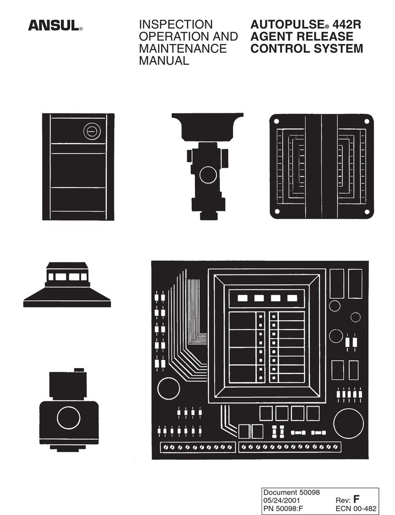 Ansul AUTOPULSE 442R Installation guide