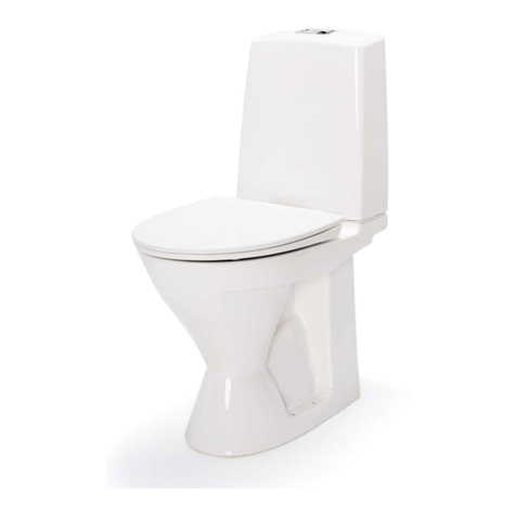 Geberit IDO GLOW-WC Series Operating and maintenance instruction