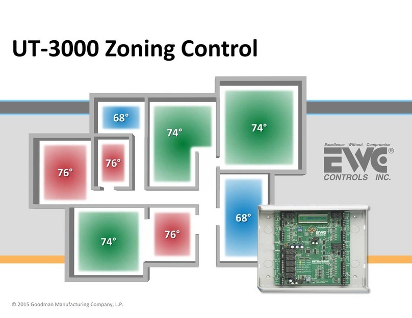 EWC Controls ULTRA-ZONE ULTRA-TALK UT-3000 manual