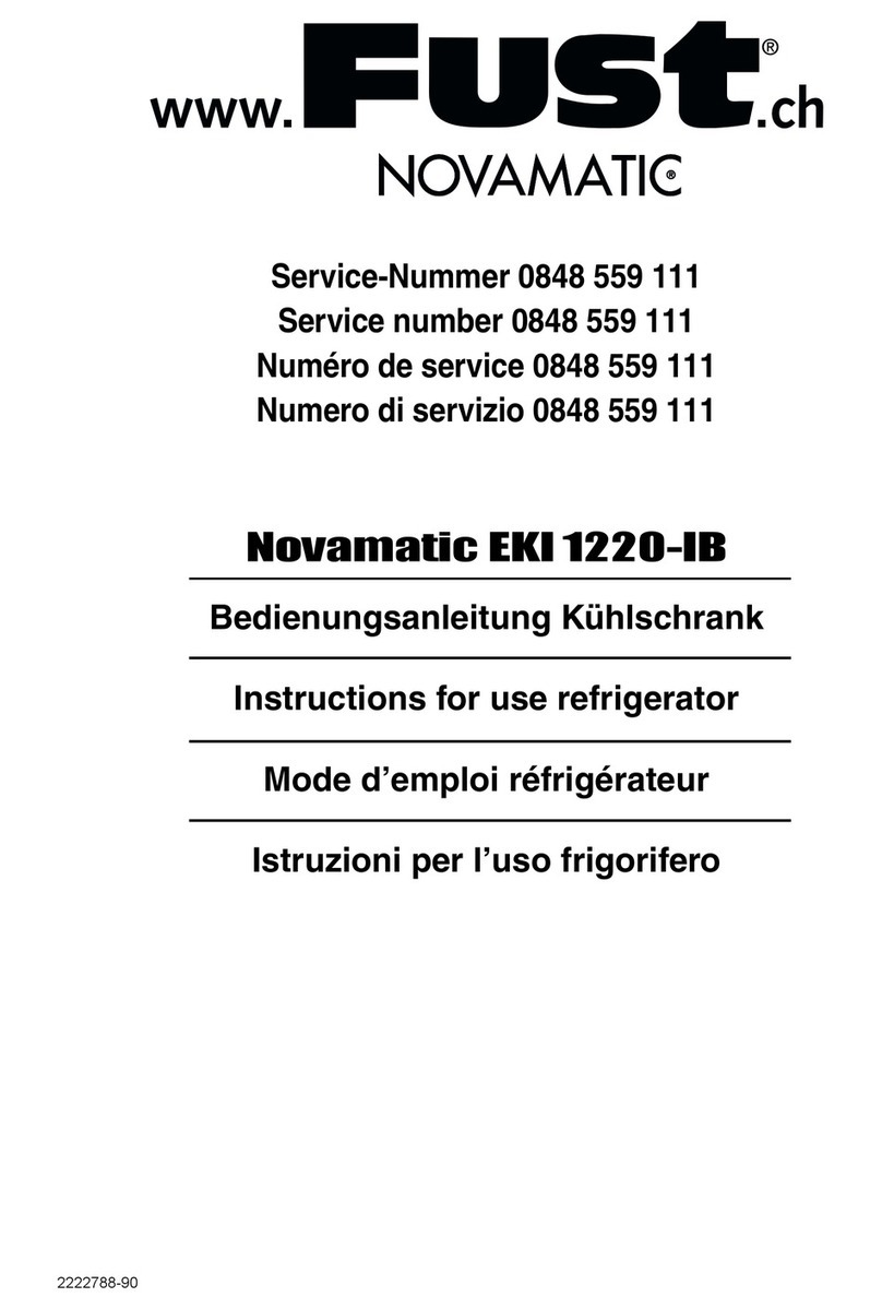 Novamatic EKI 1220-IB Instructions for use