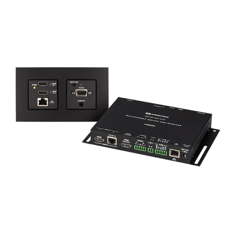 Crestron DM Lite HD(I)-MD Series Owner's manual