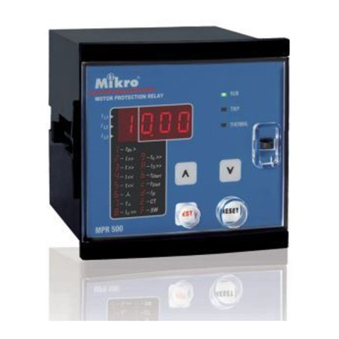 Mikro MPR500 User manual