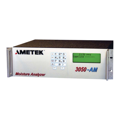 Ametek 3050-AM User manual