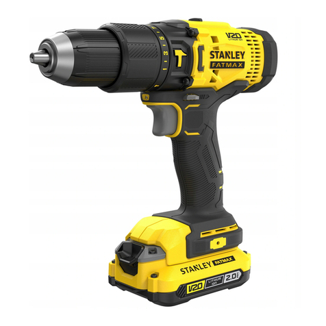 Stanley FatMax V20 SFMCD711 User manual