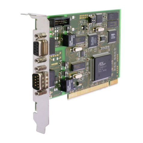 HMS IXXAT iPC-I 320/PCI II Hardware manual