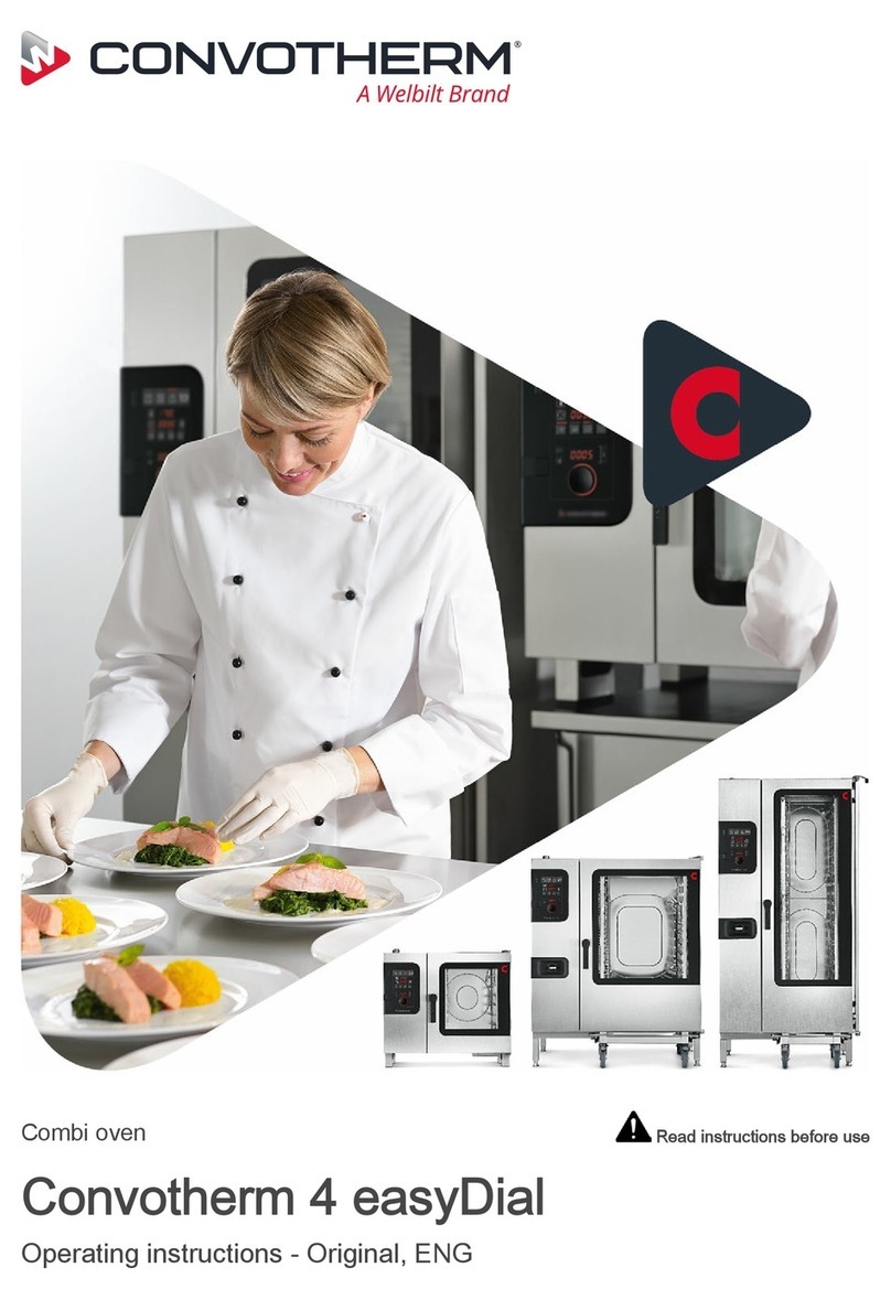 Welbilt Convotherm 4 easyDial Series User manual