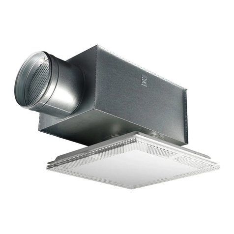 Swegon HAWK Ceiling a Installation, commissioning maintenance