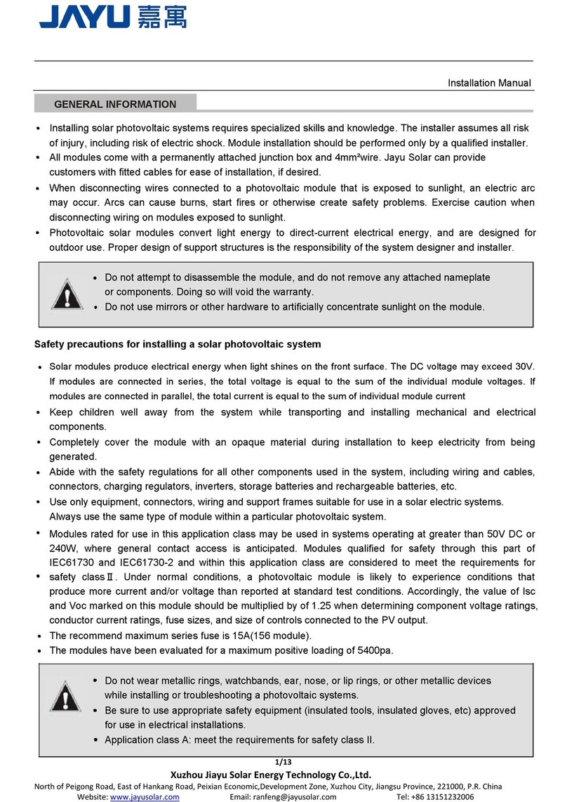 Jayu JY360M6-Aa-5 User manual