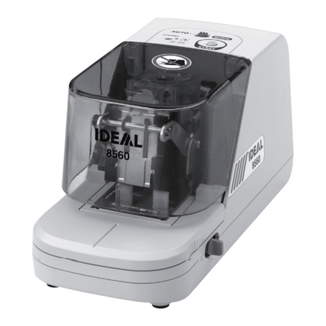 IDEAL 8560 User manual