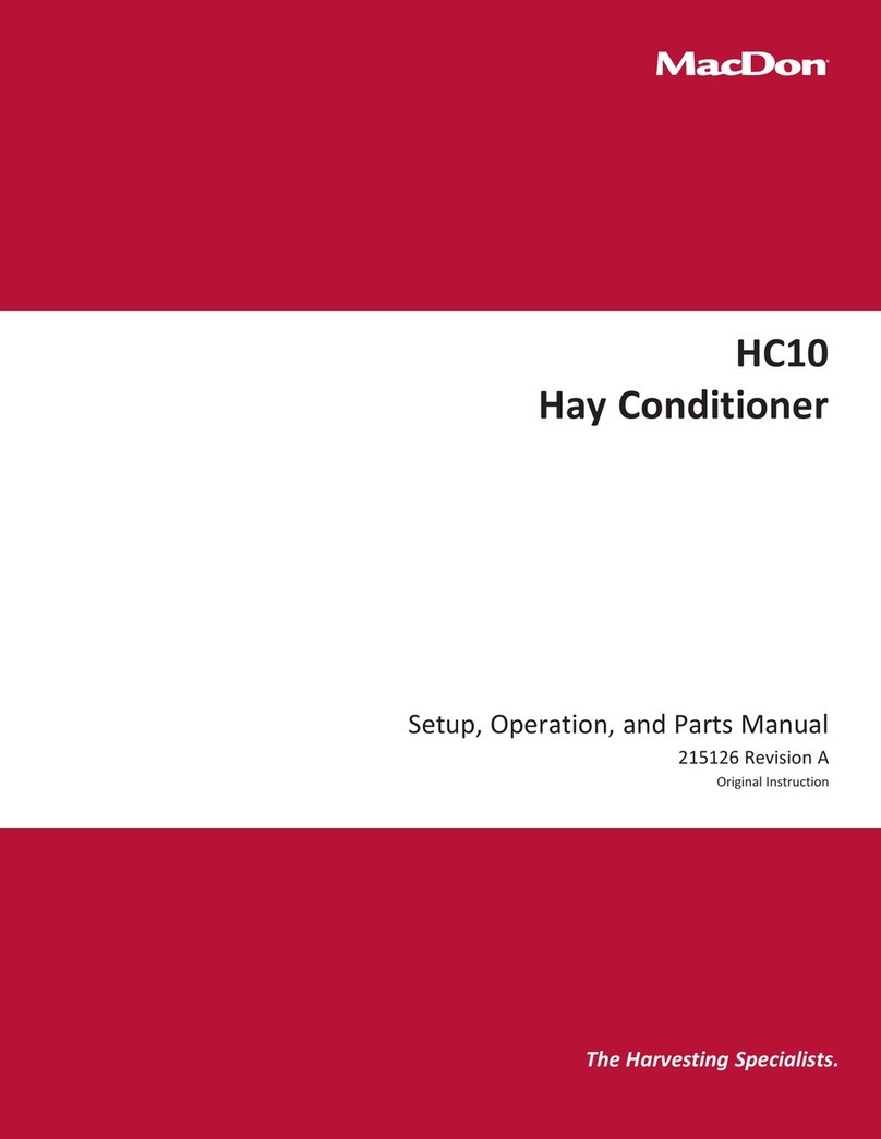 MacDon HC10 Original instruction