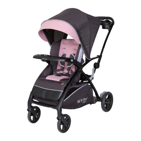 Baby Trend Sit N' Stand Shopper instruction manual