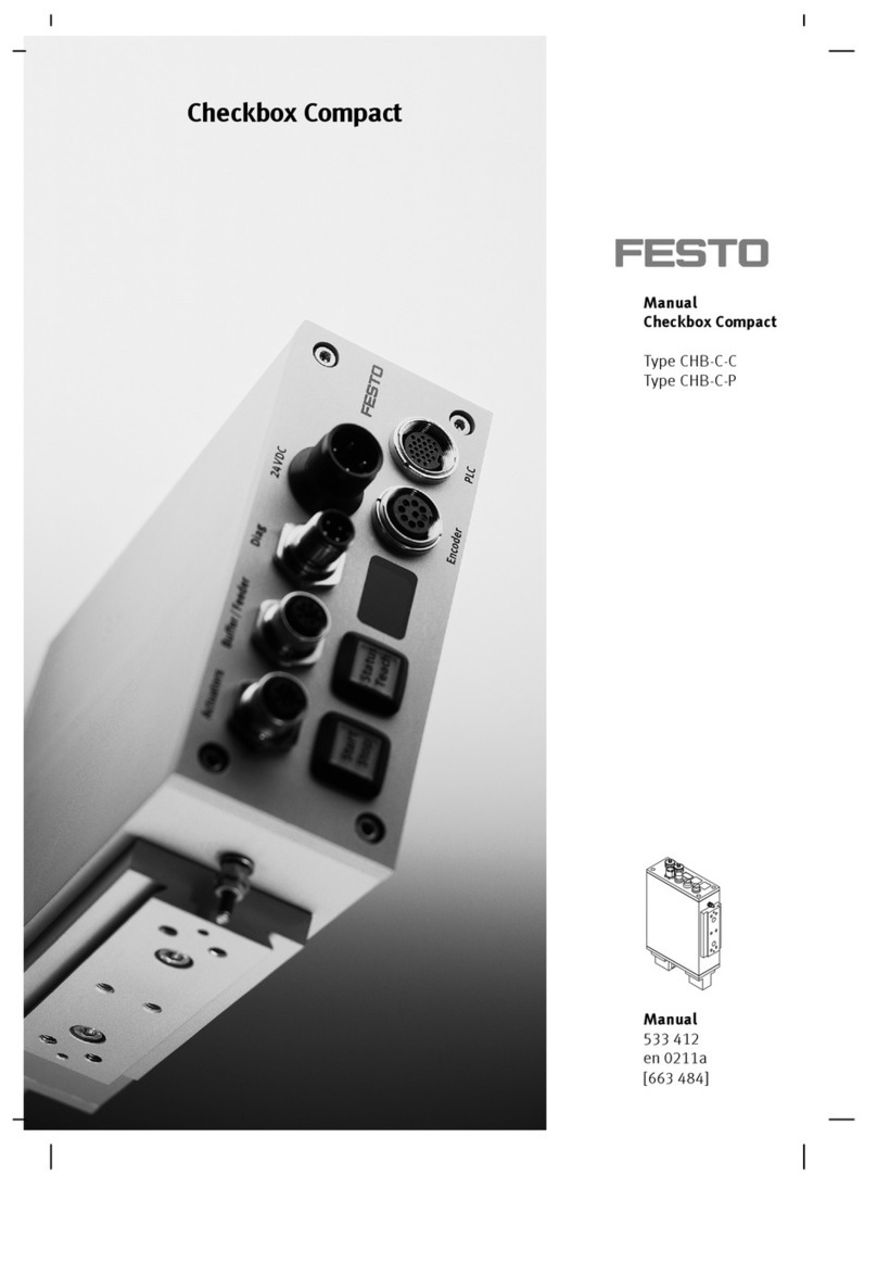 Festo Checkbox Compact CHB-C-C User manual