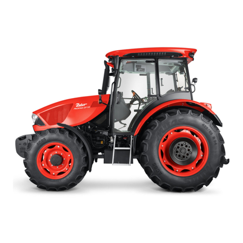 Zetor Proxima GP Series User manual