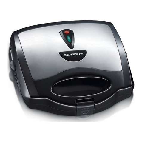 SEVERIN MULTI-SANDWICH-TOASTER SA 2962 - User manual