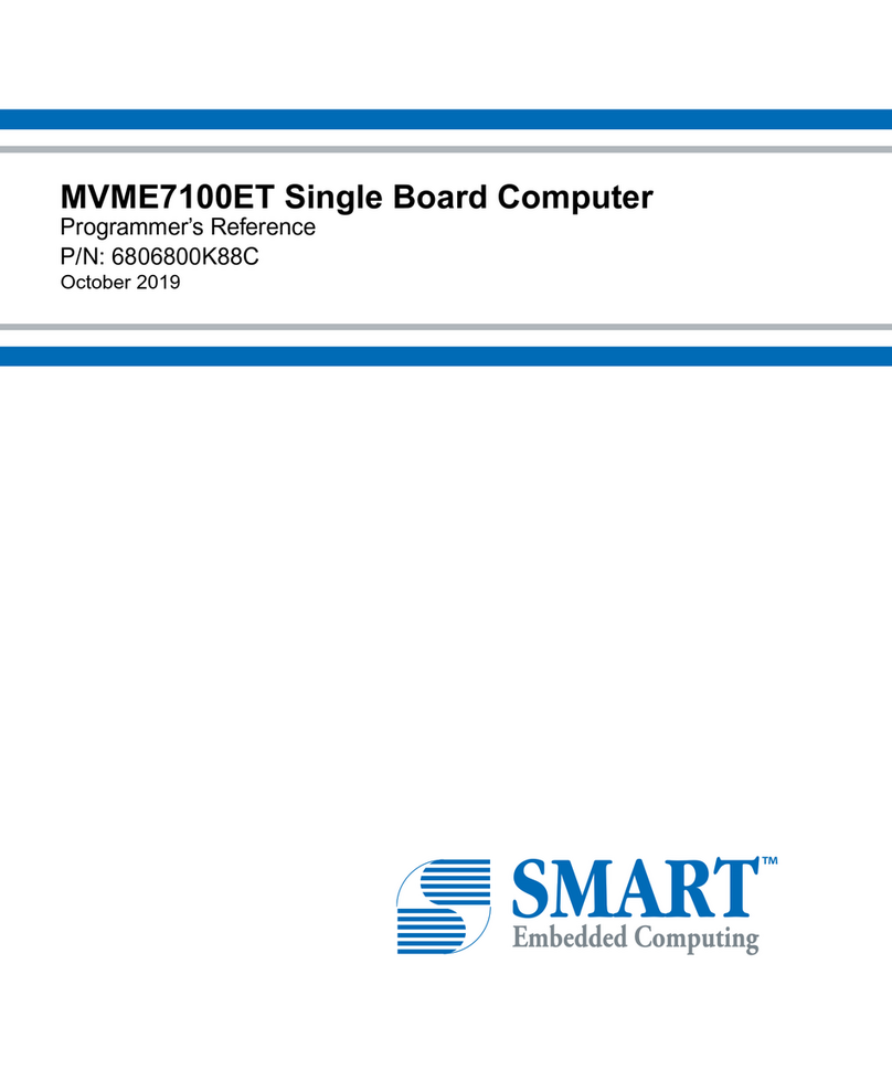 SMART Embedded Computing MVME7100ET Programmer's reference