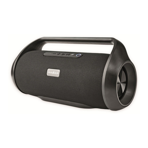 nedis SPBB320BK User manual