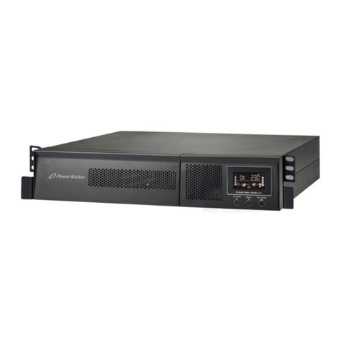 PowerWalker VFI 1000 RMG PF1 User manual