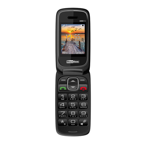 Maxcom MM 819 User manual Maxcom MM 819 User manual