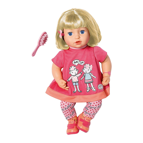 Zapf Creation Baby Annabell 700662 manual